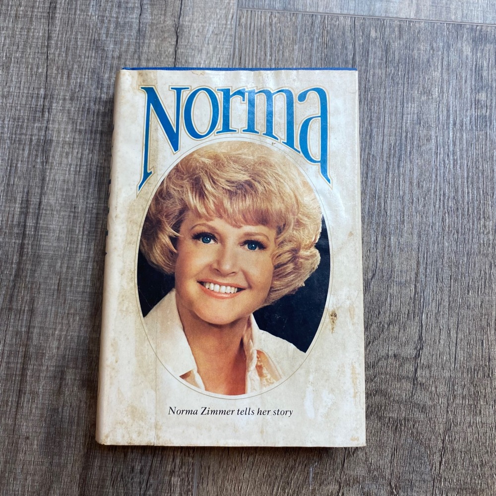 Norma Zimmer Tells‎ Her Story Hardcover Autobiography Lawrence Welk Foreword